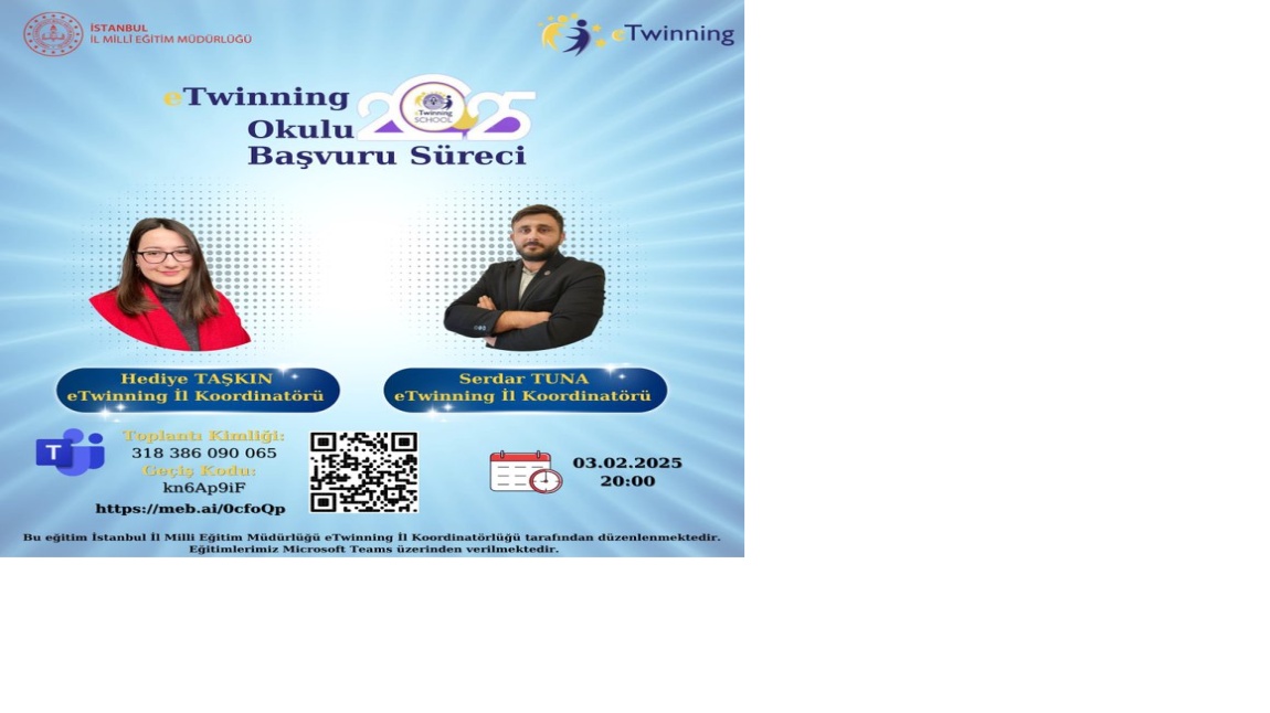  2025 eTwinning Okulu Başvuru Süreci Eğitimi